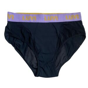 NEW LUVI Bamboo High Rise Brief Underwear Size XL Incontinence Postpartum Period